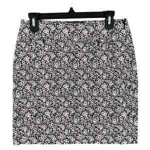 Banana Republic Skirt Size 4 Lined Stretch Ditzy Floral Garden Party Capsule